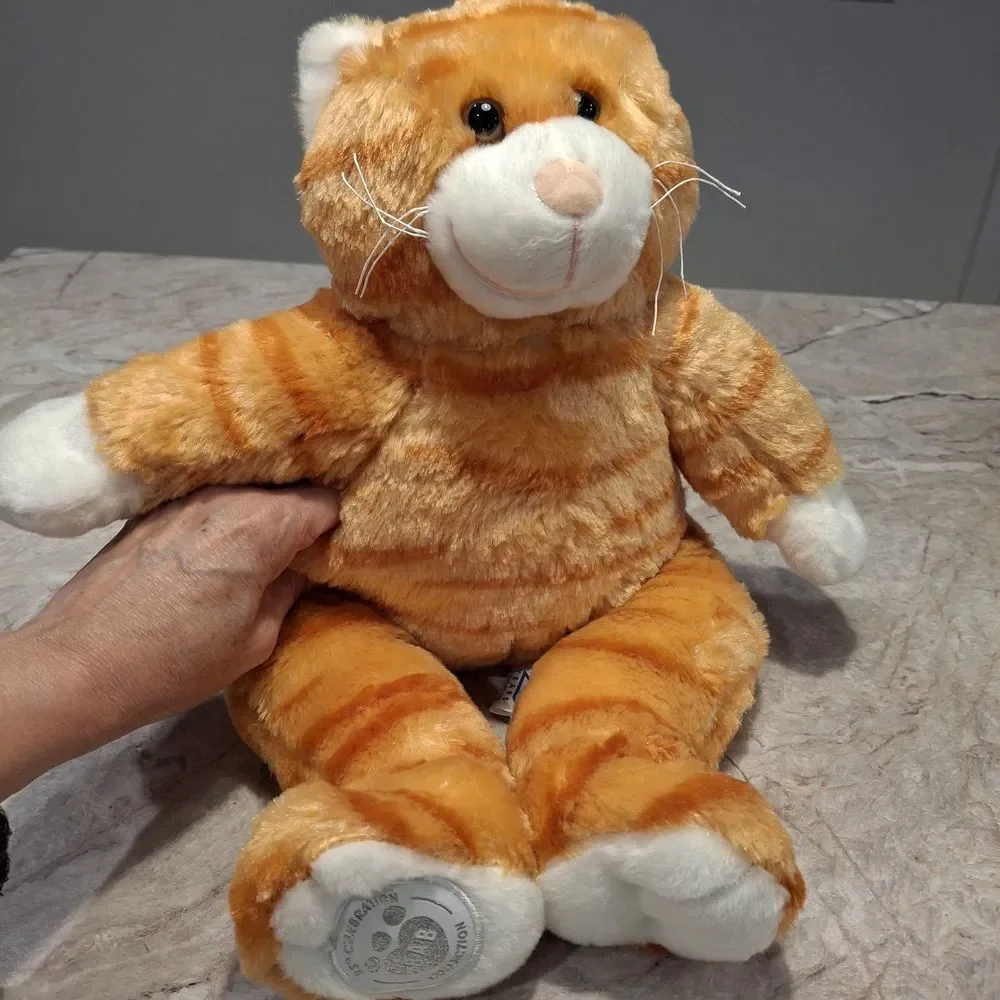 Build A Bear Floppy Kitty 25th Anniversary 1998 Inspired Plush Cat Wiskars Tabby